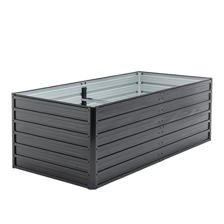 6x3x2 FT Metal Raised Garden Bed for Outdoor Gardening HouseOfZazla
