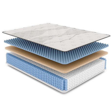 Diamond Nina Copper Cooling Hybrid Full Mattress HouseOfZazla