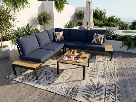 Outdoor Patio Furniture Set Sofa HouseOfZazla
