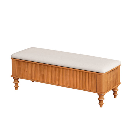 50.8-Inch Multi-Functional Storage Ottoman Bench HouseOfZazla