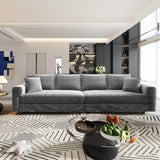 4 Seat Sofa, Deep Seat Couches With Soft Pillows