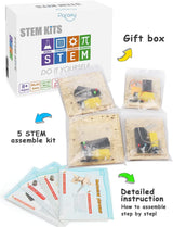 4 Pack Dinosaur Toys for Kids, STEM Kit, Boys Toys Age 8-10 Years Old, Assembly 3D Wooden Puzzle, DIY Educational Science Building WoodArtSupply