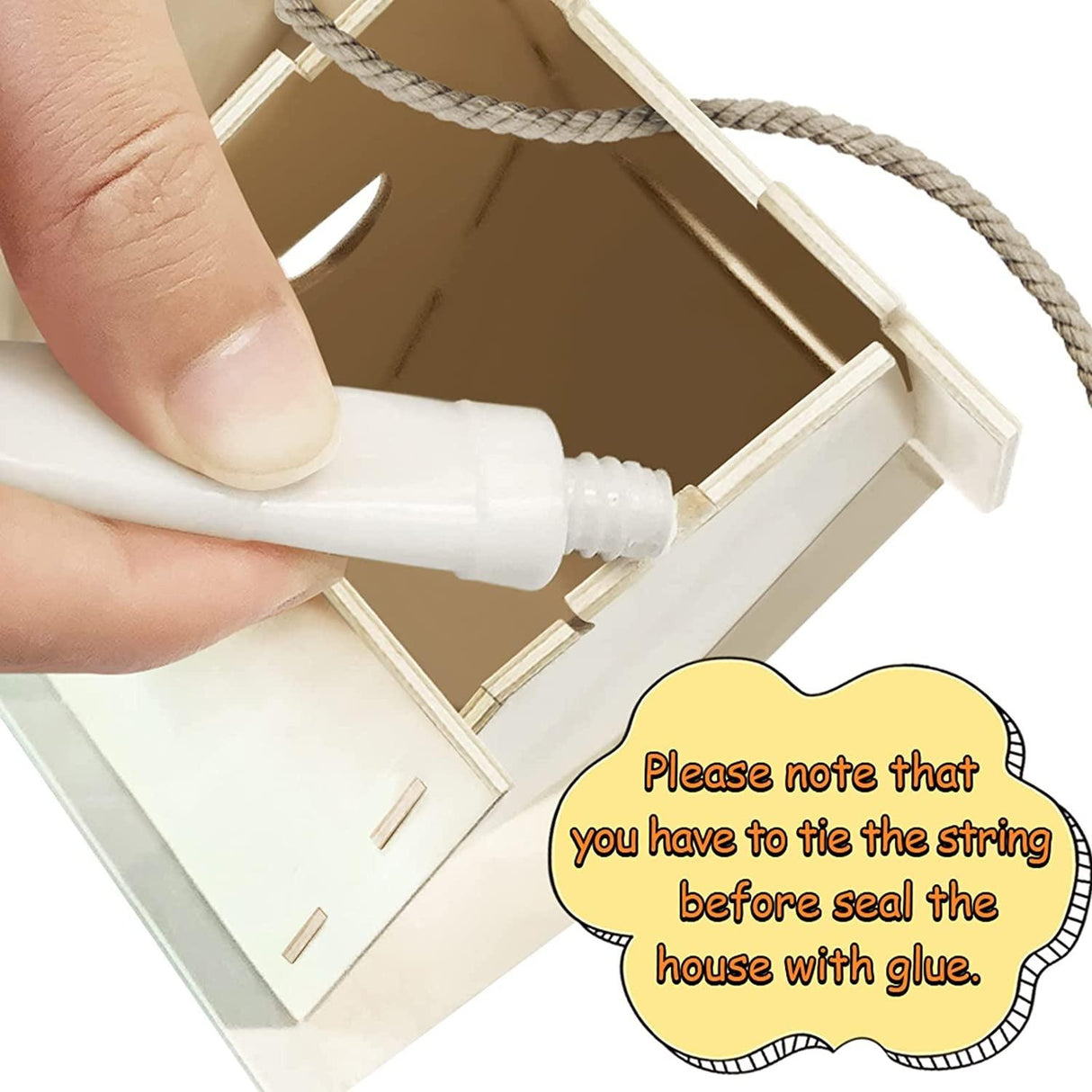 DIY Bird House and Wind Chime Craft Kit – 4 Pack Wooden Arts Set for Kids WoodArtSupply