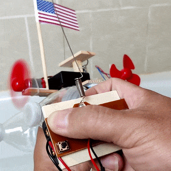 RC Propeller Boat DIY Kit, Educational STEM Toy Kitsville