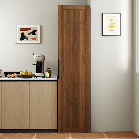Freestanding Buffet Cupboards Sideboard With Doors & Shelves, Kitchen Pantry Storage Cabinet - Walnut HouseOfZazla