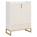 5 Tiers Shoe Storage Organizer With Doors HouseOfZazla