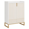 5 Tiers Shoe Storage Organizer With Doors HouseOfZazla