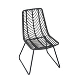 DEJA Chair 2PCS with 2 Cushions, Gray