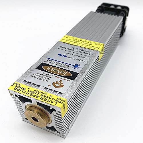 (40) Laser Head, Blue Laser Module, Ultra-Fast Engraving of Stainless Steel and Oxidized Metal, high Transmittance, with PWM TTL Nother