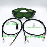 (40) Laser Head, Blue Laser Module, Ultra-Fast Engraving of Stainless Steel and Oxidized Metal, high Transmittance, with PWM TTL Nother