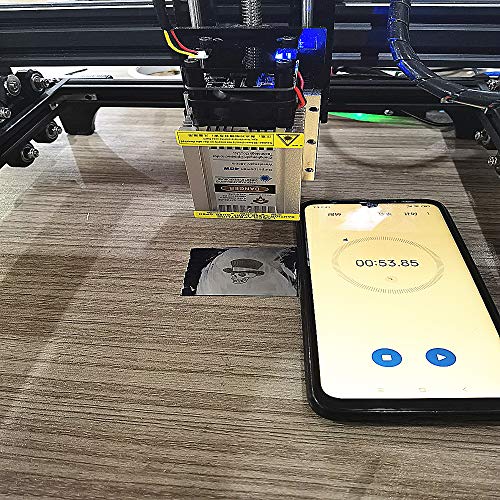 (40) Laser Head, Blue Laser Module, Ultra-Fast Engraving of Stainless Steel and Oxidized Metal, high Transmittance, with PWM TTL Nother