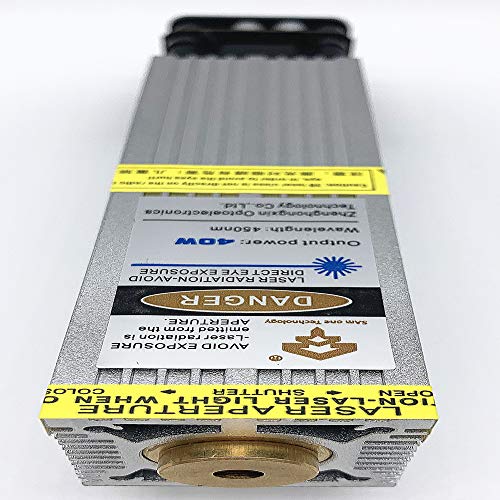 (40) Laser Head, Blue Laser Module, Ultra-Fast Engraving of Stainless Steel and Oxidized Metal, high Transmittance, with PWM TTL Nother