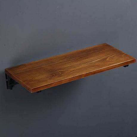 (40" Lx16 W) Industrial Rustic Folding Wall Mounted Workbench Drop Leaf Table, Dining Table Desk, Pine Wood Wall Mounted Bar Tables,Workbench,Study Table,Collapsible Butcher Block Solid Wood Table Tianman