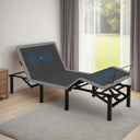 Adjustable Bed Frame With Massage Head & Foot Incline, Wireless Remote, USB Ports, LED Night Light HouseOfZazla