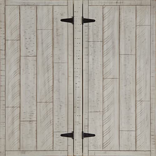 Signature Design by Ashley Carynhurst Casual Cocktail Table with Storage, Whitewash Signature Design by Ashley