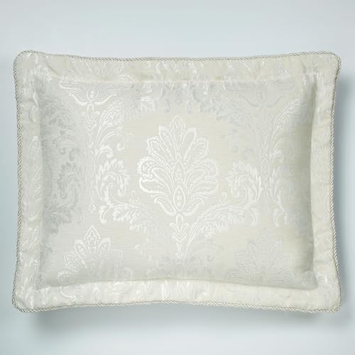 Touch of Class Camelot Luxury Bedding | Neutral Soothing Ivory | Matte Satin Damask on Richly Textured Jacquard-Woven Chenille | Designed 3 Piece Set Includes Cal King Bedspread and 2 King Shams Touch of Class