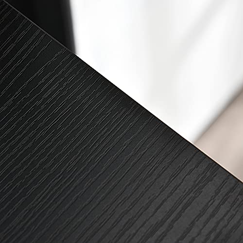 HOMCOM 8-Drawer Dresser, 3-Tier Fabric Chest of Drawers, Storage Tower Organizer Unit with Steel Frame for Bedroom, Hallway, Dark Gray HOMCOM