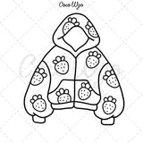 Fashion Vibes: Coloring Book for Adults and Teens, Bold and Easy Designs for Relaxation Featuring Cute Clothing (Bold & Easy Coloring) Coco Wyo LLC