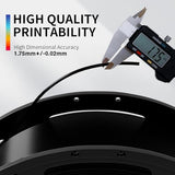 PLA+3D Printer Filament 1.75mm Bundle, Individually Vacuum Packed, Multicolor Dimensional Accuracy +/- 0.02mm, 0.25kg per Spool, 16 Pack, 4kg Total