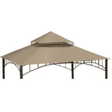 ONTHEWAY Replacement Canopy roof for Target Madaga Gazebo Model L-GZ136PST (Beige1) ontheway