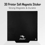 Creality Ender 3 Build Plate Ultra Flexible Removable Magnetic Build Surface Hot Bed Cover for Ender 3/Ender 3 Pro/Ender 3 V2/Ender 5/Ender 5 Pro/Ender 3 S1, 235X235MM Mefine