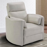 Parker Living Radius - Florence Ivory - Powered by Freemotion Cordless Power Swivel Glider Recliner Parker Living