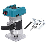 Mavaol Brushless Lithium Trimming Carving Machine Brushless Woodworking Router 18V Battery Hole Trimmer for BL1815 Mavaol