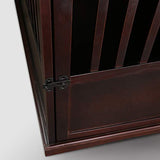 Casual Home Wooden Large Pet Crate, End Table, Espresso, 24 x 36.5 x 29.5 in Casual Home