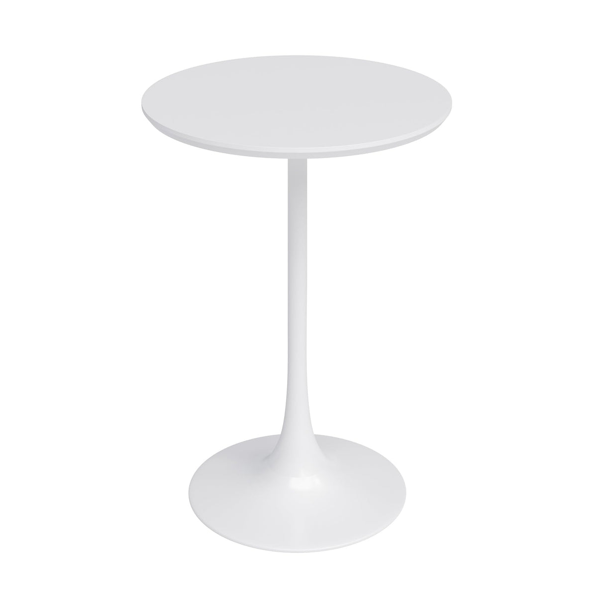 Jamesdar Kurv Counter Height Table, White Jamesdar