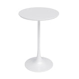 Jamesdar Kurv Counter Height Table, White Jamesdar