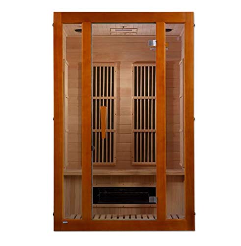 Maxxus 2-Person Low EMF (Under 8MG) FAR Infrared Sauna (Canadian Hemlock)