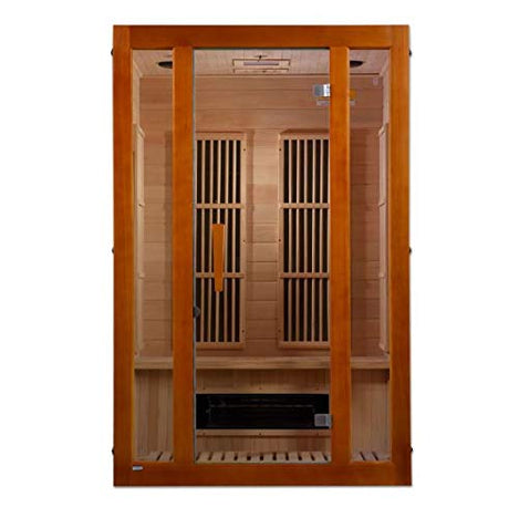 Maxxus 2-Person Low EMF (Under 8MG) FAR Infrared Sauna (Canadian Hemlock) Maxxus Sauna