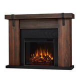 Aspen 49" Electric Fireplace in Chestnut Barnwood by Real Flame Real Flame