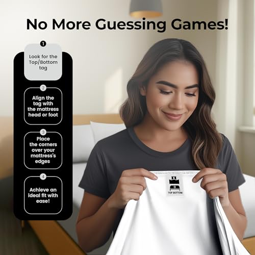 Utopia Bedding Queen Fitted Sheets - Bulk Pack of 6 Bottom Sheets - Soft Brushed Microfiber - Deep Pockets - Shrinkage & Fade Resistant - Easy Care (White) Utopia Bedding