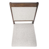 HomePop Classic Parsons Dining Chairs, Neutral Textured Solid (Set of 2) HomePop