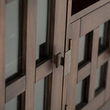 SIMPLIHOME Artisan SOLID WOOD 72 Inch Wide Transitional TV Media Stand in Natural Aged Brown for TVs up to 80 Inch, For the Living Room and Entertainment Center SIMPLIHOME