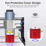 LASER TREE Laser Module, 5W(5000mW) Optical Power Output Laser Engraving Module with Air Assist, Built-in FAC, Double Ultra-Fine Compressed Spot Laser Head for 3018/3018 Pro CNC Machine Class 4, 12V LASER TREE