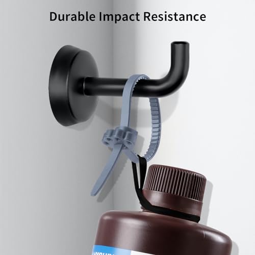 ANYCUBIC Ultra Tough Resin, 3D Printer Resin with Strong Impact Resistance and High Flexibility, Suitable for Direct Use or as an Additive, Wide Compatible for LCD Resin 3D Printers (Grey, 1kg) ANYCUBIC