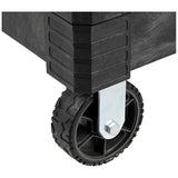 Klein Tools 54831MB MODbox Utility Cart, 2-Shelf Heavy Duty Rolling Tool Cart, 500-Pound Capacity, 6-Inch Wheels, for Jobsite, Warehouse Klein Tools