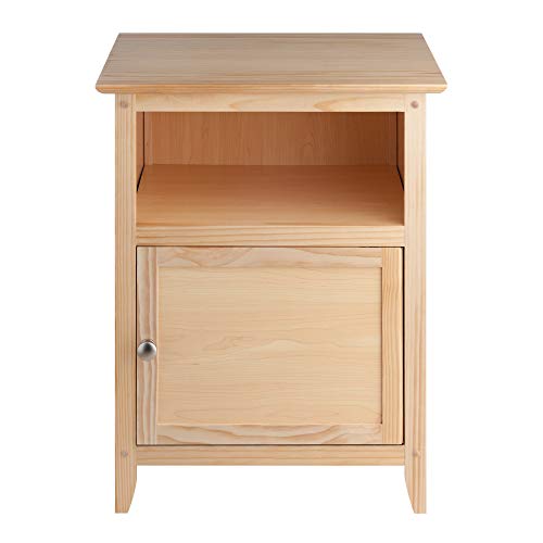 Winsome Wood Henry Accent Table, Natural, FURNITURE - WoodArtSupply