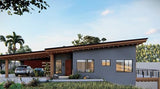 Plans for 5-Bedroom House with Walkout Basement & Mezzanine – Includes Architectural, Electrical, Plumbing & HVAC Plans