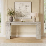 LITTLE TREE 70.9-Inch Entryway Table, Long Narrow Farmhouse Sofa Console Table for Living Room, Hallway LITTLE TREE