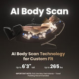 BOB AND BRAD iMaster Pro 4D Full Body Massage Chair, Co-Developed with Physical Therapists, 166° Zero Gravity SL-Track Recliner, Voice Control, Heat, Deep Tissue & Auto-Extend Calf for Tall Users BOB AND BRAD