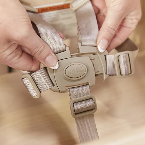 ECR4Kids ASATT High Chair, Toddler Chair, Antique White ECR4Kids