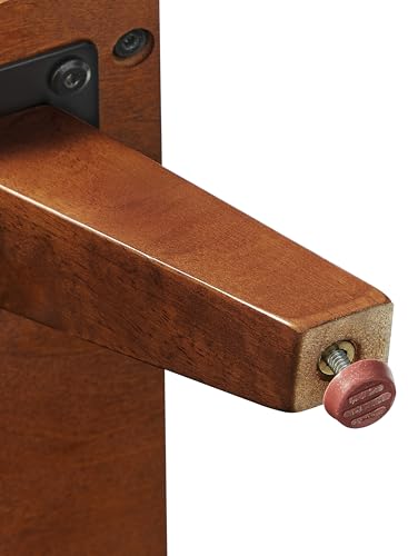 Crosley Furniture Asheville Mid-Century Modern Media Console Record Player Stand, Storage for Vinyl Records, Walnut Crosley Furniture