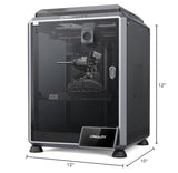 Creality K1C 3D Printer, 2024 New Version 600mm/s Fast Printing Speed and Clog-free Direct Extruder, Support 300℃ Printing and Carbon Fiber Filament, Auto Leveling and AI Camera 8.66*8.66*9.84 inch Comgrow