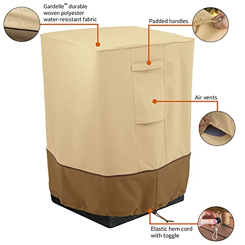 Classic Accessories Veranda Water-Resistant 21 Inch Outdoor Fire Column Cover Classic Accessories