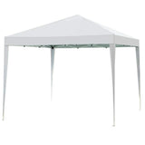 Impact Canopy 10' x 10' Canopy Tent Gazebo with Dressed Legs, White IMPACT CANOPY