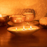 Restaurantware-Coco Casa 9.1 x 5.5 x 2 Inch Wood Dough Bowl Candle, 1 Hand Poured Bread Bowl Candle - Vanilla Fragrance, Double Wax Blend, Soy Wax Scented Candle, Wooden Wick Restaurantware