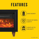 duraflame® Electric Fireplace Portable Space Heater Duraflame